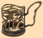 Подстаканник эксклюзивный Ева (литьё)