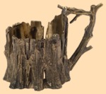 Подстаканник эксклюзивный Пень (литьё)