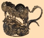 Подстаканник эксклюзивный Одуванчики (объемный, литьё)