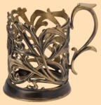 Подстаканник эксклюзивный Герб Романовых (литьё)