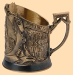 Подстаканник эксклюзивный Полководцы - Кутузов М.И. (литьё)