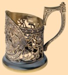 Подстаканник эксклюзивный Куликовская битва №1 (литьё)