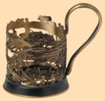 Подстаканник эксклюзивный Рыбалка №2 (литьё)