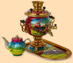 Набор электрический Тройка лето на красном (3л)