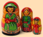 Матрёшка Японка (3 места)