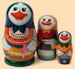 Матрёшка Птичка-хозяйка (3 места)