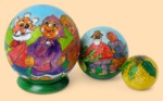 Матрёшка Сказка Репка (3 мест)
