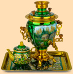 Набор электрический Осенняя деревушка (3л)